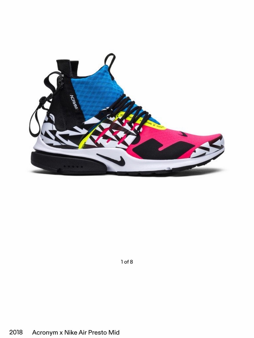 Acronym x Nike Air Presto Mid